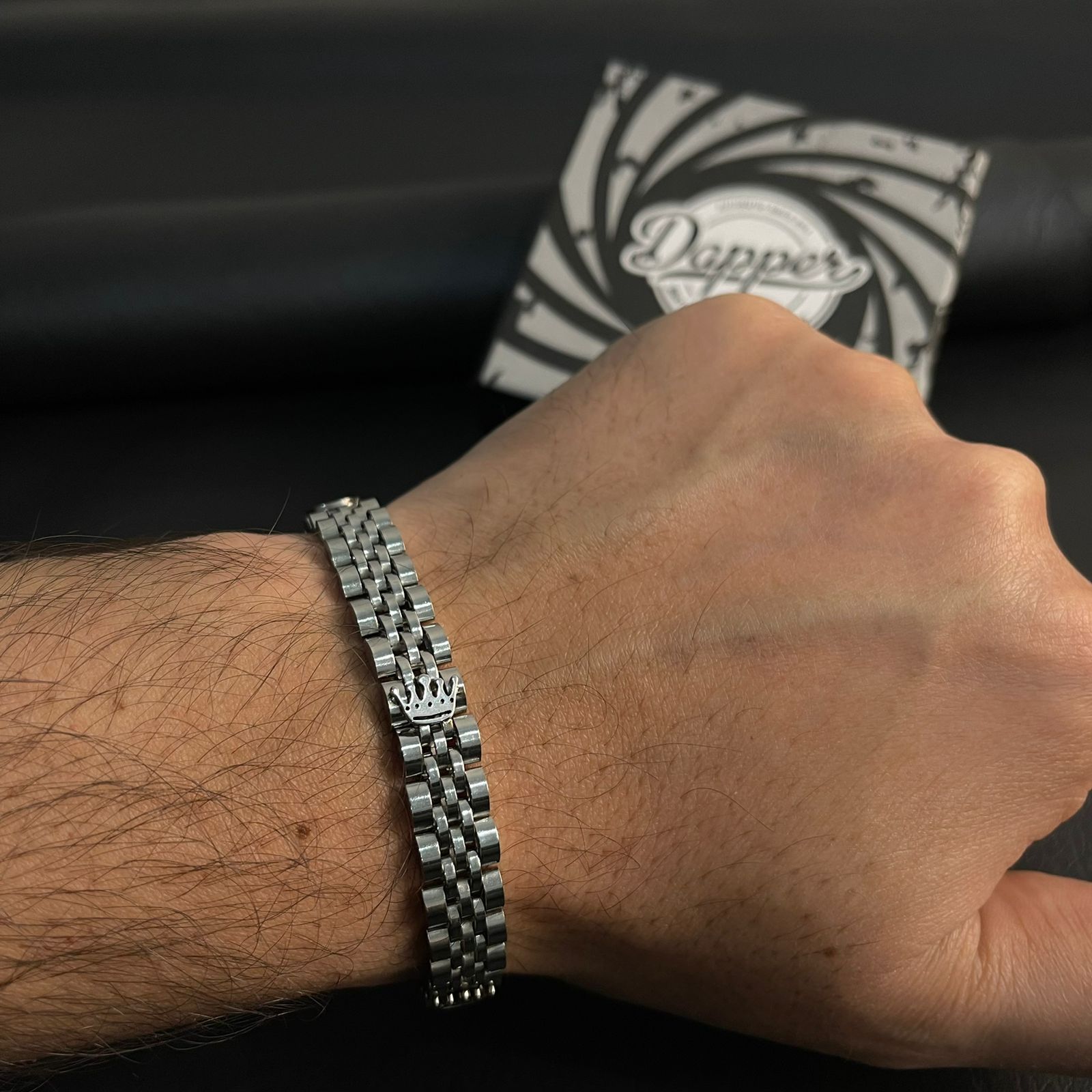 Premium Crown Jubilee Bracelet for Men